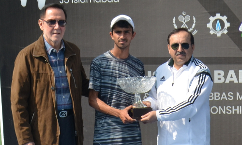 ITF Pakistan Junior Tennis: Mohammad Shoaib wins title