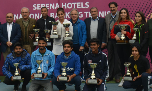 Aqeel and Ushna win the Serena Hotels National Tournament titles