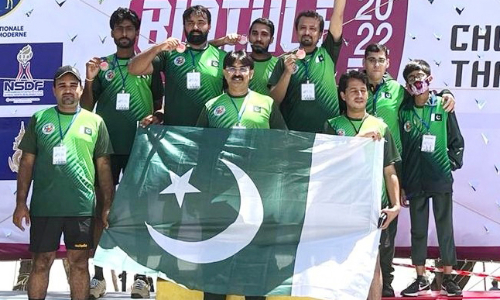 Pakistani players clinch 5 medals in the International Triathlon Games