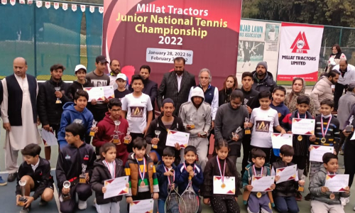 Millat Tractors Junior National Tennis Championship; Bilal wins the title