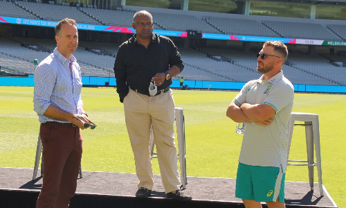 Former Sri Lankan captain Aravinda de Silva invited at an ICC event in Australia
