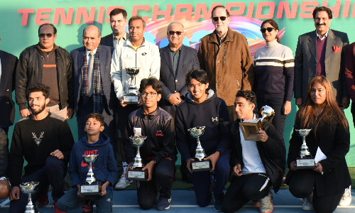 Aqeel Khan wins National Ranking Tennis Tournament