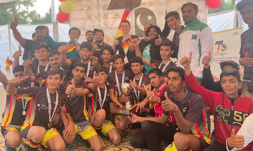 Khubaib Foundation win a-day football tournament