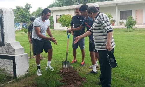 Aisam inaugurates the PTF Tree Plantation drive
