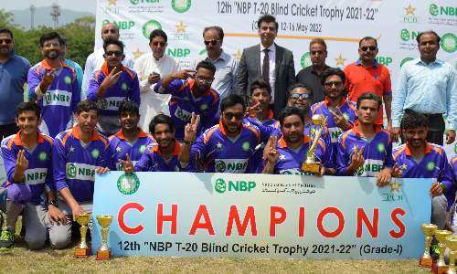 Lahore win NBP T-20 Blind Cricket Trophy Grade-1 title