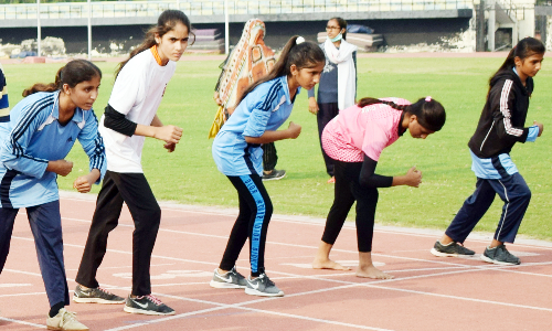 Training camp for U-17 Boys and U-16 Girls athletics starts