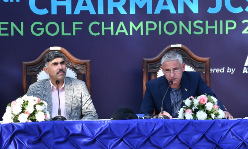 Chairman JCSC Open Golf Championship starts in Karachi