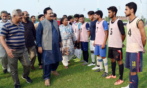 Trails for Under-17 Punjab Football Team