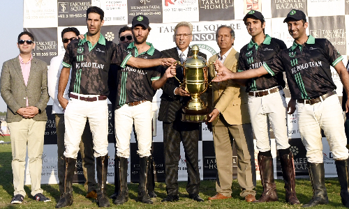 President of Pakistan Polo Cup 2023: FG Polo lift coveted trophy