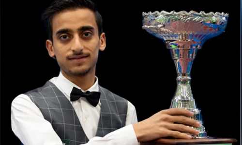 Ahsan Ramzan wins the IBSF World Snooker Championship