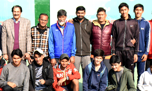 National Ranking Tennis Tournament: 10 players win matches