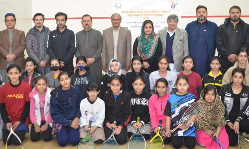 Kashmir Day: Khyber Pakhtunkhwa Girls Squash Championship begins