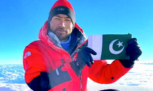 Sirbaz Khan becomes first Pakistani mountaineers to climb 10 peaks