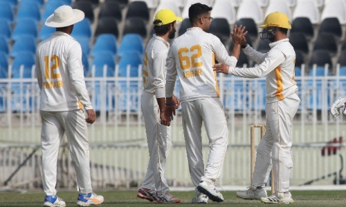 Six wickets for Abrar as he continues to bamboozle batters QAT