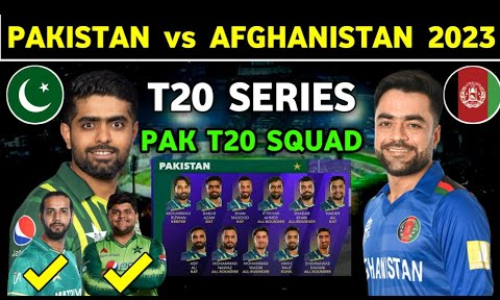 T20I Series: Pakistan to meet Afghanistan in the opener on Friday