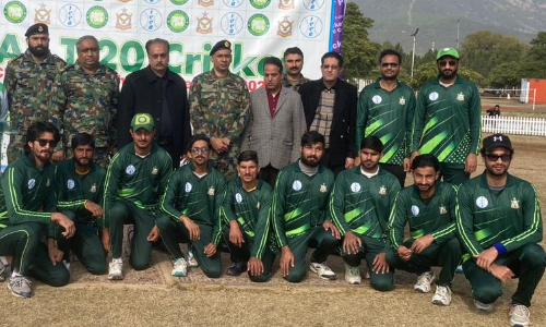 Blind Cricket: Islamabad and AJK claim massive victories