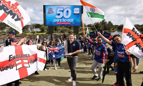T20 World Cup takes to the skies across Australia for 50-day to go