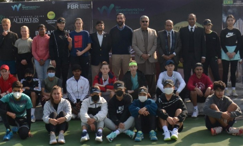 ITF Pakistan World Junior Tennis: Hamid Israr overcomes Eshref Kaan Kacar 2-1
