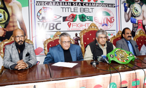 Islamabad to host WBC Arabian Sea Title Fight on January 22
