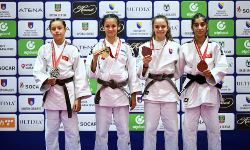Judo: Superson Anastasiia earns top position