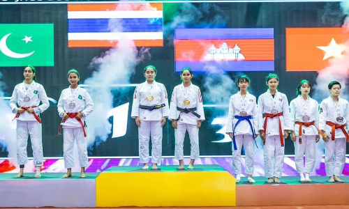 Pakistani athletes win 2 silvers in Asian Ju-Jitsu Championship