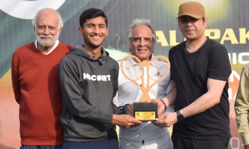 Hamid wins All Pakistan Sports Board National Ranking Junior title