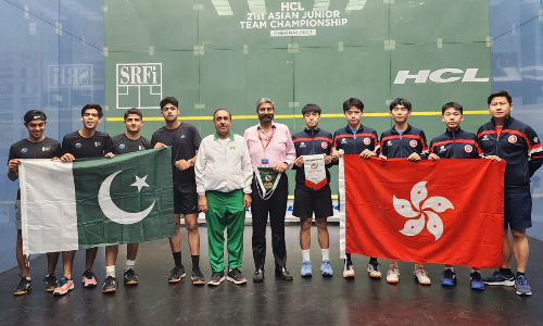 Asian Junior Squash: Pakistan overcome Korea and Hong Kong 3-0