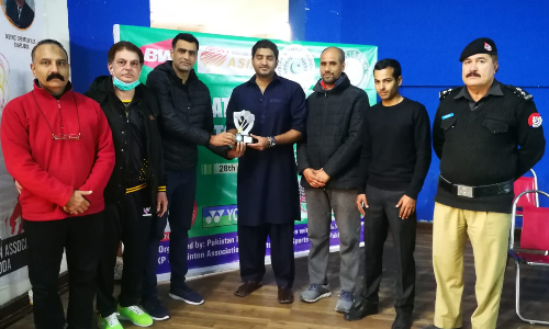 National Badminton: Murad Ali shows impressive performance