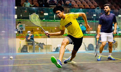 Top seed Saeed Abdul and 3nd seed Farhan Hashmi set to meet in the squash final