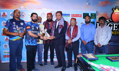 SSB-SJAS Sports Festival: Zeeshan Nazir lifts snooker title