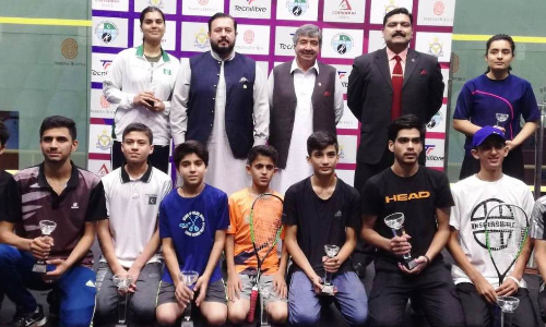 PSF JUNIOR SQUASH CIRCUIT-III: Anas Ali lifts Under-19 title