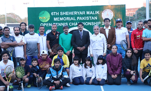 Shehryar Malik Memorial Pakistan Open Tennis Championship starts