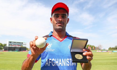 Ghafari takes six as Afghanistan steal the show in Under-19 World Cup opener