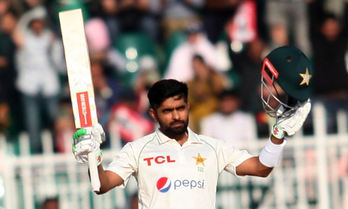 Pakistan make 499 for 7 against England on Day-III at Pindi Test