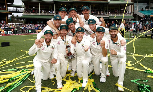 Australia advance to the top of men's Test and T20I rankings