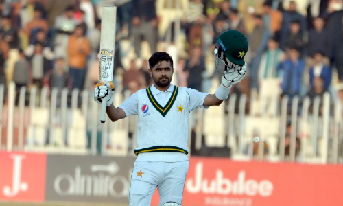 How Babar Azam raced against time for his first Test century on home soil