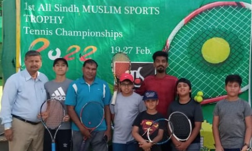 All Sindh Muslims Sports Trophy Tennis Championship