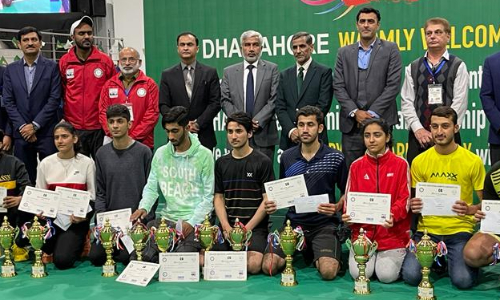 Raja Hasan and Samiya become national junior badminton champions