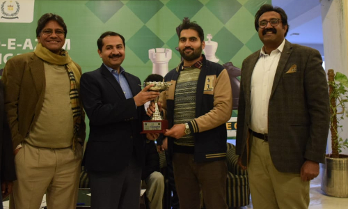 Salman Ali Khan wins Quaid-e-Azam Classical Chess Tournament
