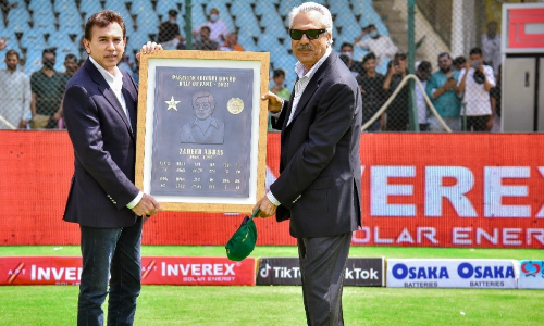 Zaheer Abbas inducted into the PCB Hall of Fame