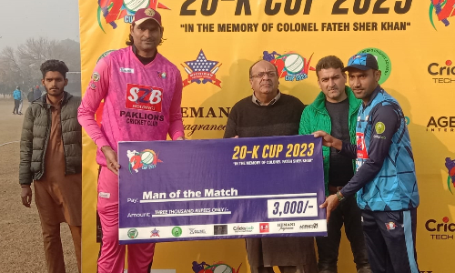Golden Star, Shahkamal triumphant in K-20 Cup Cricket Tournament