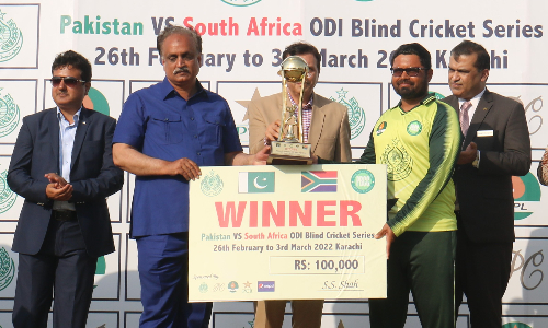 Blinds Cricket: Pakistan whitewash South Africa in ODI series