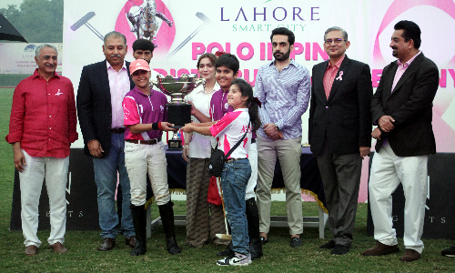 Lahore Smart City Polo in Pink Tournament: Haye Squad lift trophy