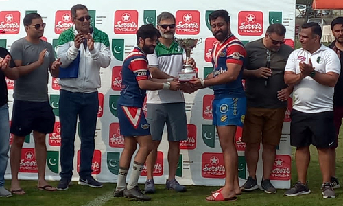 Rugby League: Lahore Hawks overcome Desert Campbells 24-23 in final
