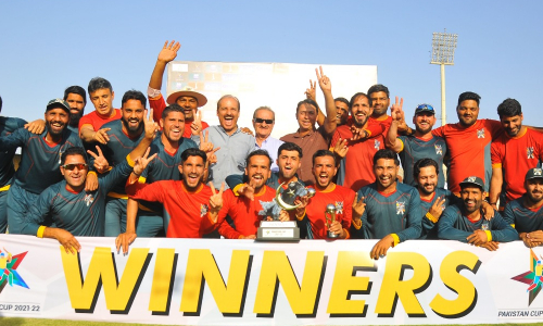 Bangalzai, Yasir star: Balochistan lift maiden title of Pakistan Cup