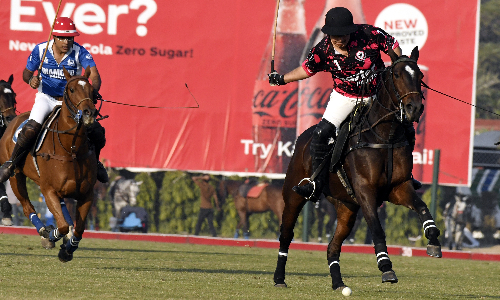 Lahore Open Polo: Newage Cables/MP, Master Paints Black triumphant
