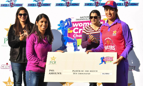 Aliya Riaz leads PCB Blasters to 25-run win