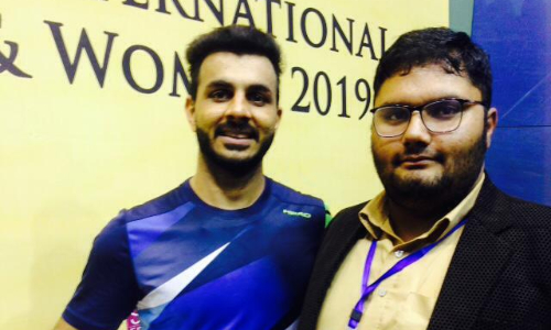 Tayyab Aslam moves nine steps up in International squash ranking