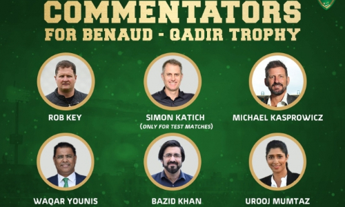 Commentators for Benaud-Qadir Trophy announced