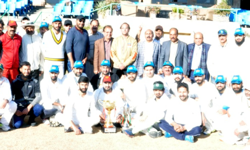 PTV News Center defeat PTV Headquarters by 8 wickets in final